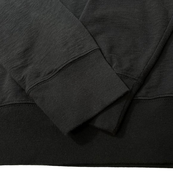 Gap Men’s 1/4 Zip Fine Knit Pullover 100% Cotton Black Medium NEW - Picture 10 of 11